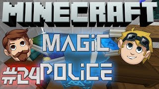 Minecraft Magic Police #24 - Digging Spell (The Yogscast Complete Pack)