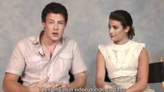 Audición  Cory Monteith- GLEE SUBTITULADO AL ESPAÑOL