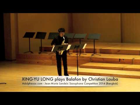 XING YU LONG plays Balafon by Christian Lauba