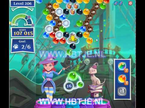 Bubble Witch Saga 2 level 206