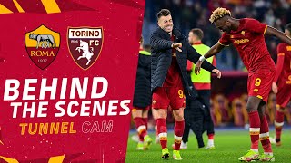 BEHIND THE SCENES 👀? | Roma v Torino | Tunnel CAM 2021-22