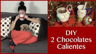 ♥ DIY: Chocolate Caliente Salado de Caramelo| Chocolate Caliente de Menta ♥