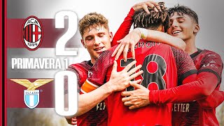 Simmelhack and Zeroli see off Lazio | AC Milan 2-0 Lazio | Highlights Primavera