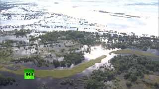 Наводнение в Амурской области дошло до Хабаровска