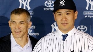 The New York Yankees officially introduce Masahiro Tanaka