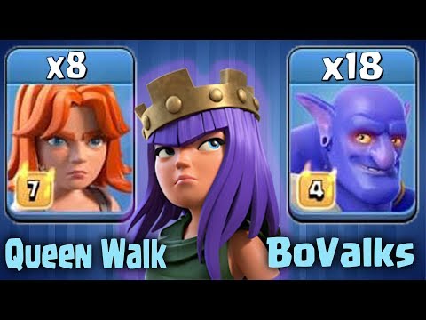 Download 18 Bowler 8 Valks With Queen Walk Best Valks Army 3star 3 Inferno TH12 Base | Clash Of Clans