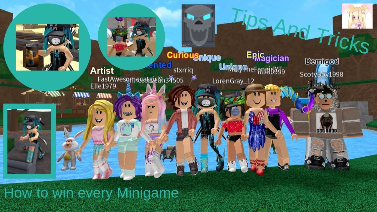 How To Win Every Minigame Tips And Tricks Epic Minigames Roblox