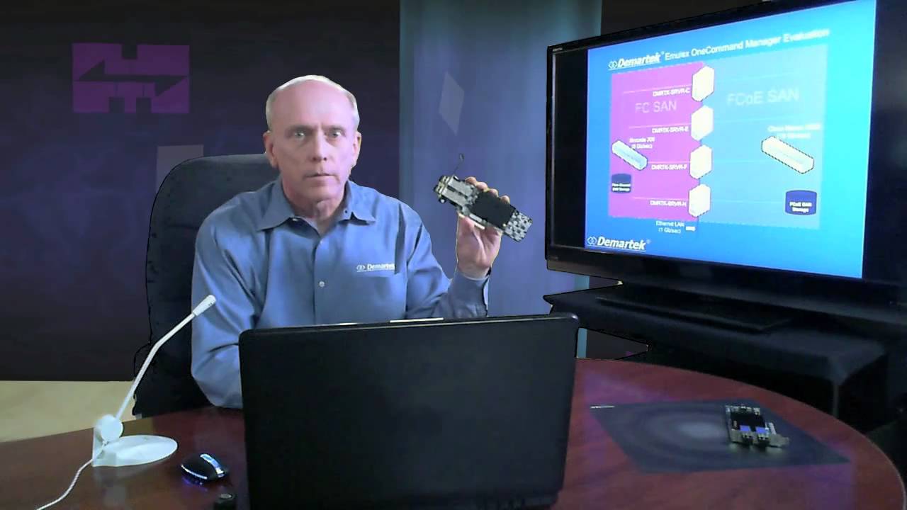 Demartek Evaluation of Emulex OneCommand Manager Software - YouTube