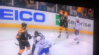 Brendan Gallagher Trips Zdeno Chara Just For Fun