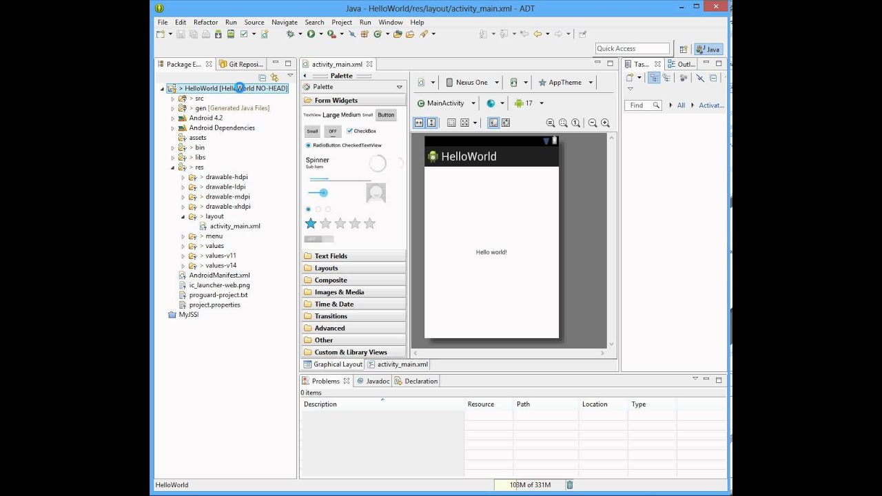 Eclipse Android Layout Design Source | how to add git source control to your existing android Eclipse Android Layout Design Source | how to add git source control to your existing android