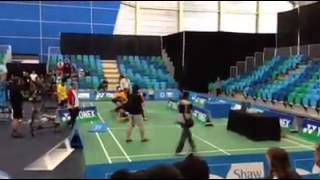 Final Badminton Canada Open 2013 #disqualified