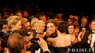 POlist.TV / Xavier Dolan standing ovation Mommy Cannes 2014