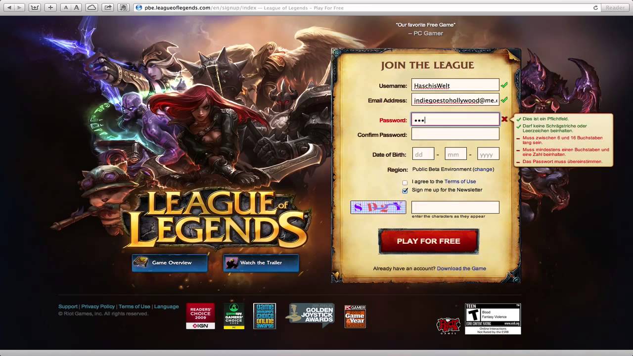 How To League Of Legends PBE [BETA SERVER] - YouTube