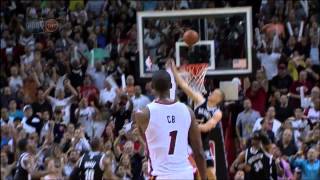 Mason Plumlee game-saving block on LeBron James: Nets at Heat