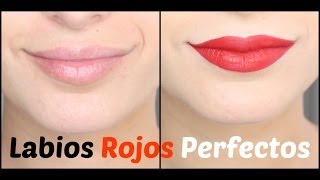 Tutorial: Labios Rojos Perfectos