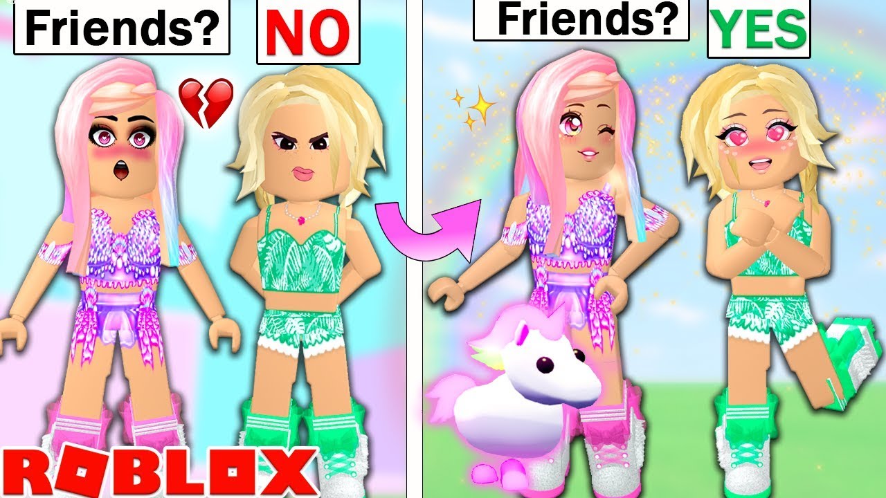 Trying To Make Friends Neon Pets Vs No Pets In Adopt Me You Won T