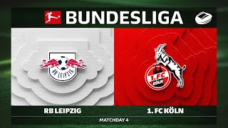 RB Leipzig vs. 1. FC Köln | Matchday 4 — Bundesliga 2025/26