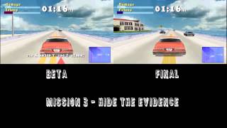 Driver Beta vs Final Comparison - Mission 3 - Hide The Evidence