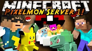 Minecraft Pixelmon Server : THE SERIES BEGINS!