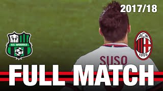 Romagnoli & Suso for the win | Sassuolo v AC Milan | Full Match