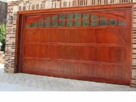 Wooden Garage door