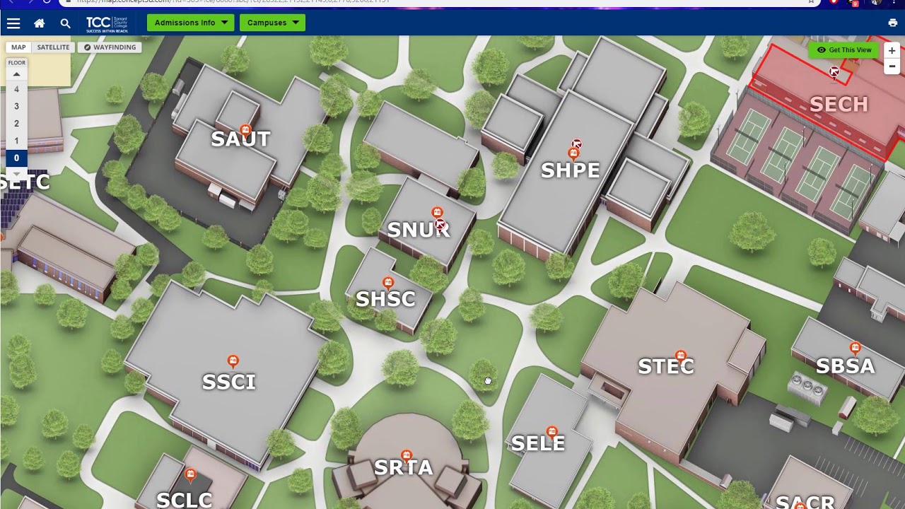 Ou Campus Building Map University