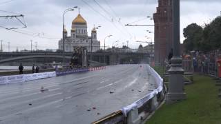 Kobayashi (Ferrari) crash in Moscow City Racing 2013