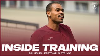 NGONGE SUBITO IN RITIRO 🤩? | INSIDE TRAINING | 25 LUGLIO🏃??