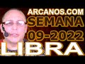 Video Horscopo Semanal LIBRA  del 20 al 26 Febrero 2022 (Semana 2022-09) (Lectura del Tarot)