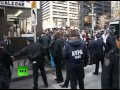 Video: NYPD shut down OWS protest on 6 month anniversary