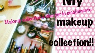 COLLEZIONE e ORGANIZZAZIONE MAKEUP *WE4USMAKEUP