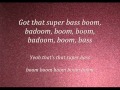 Nicki Minaj-super Bass(lyrics) 2011(new) - Youtube