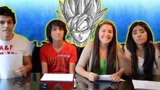 Dibujando personajes de Dragon Ball Z | Reto con Que Pario