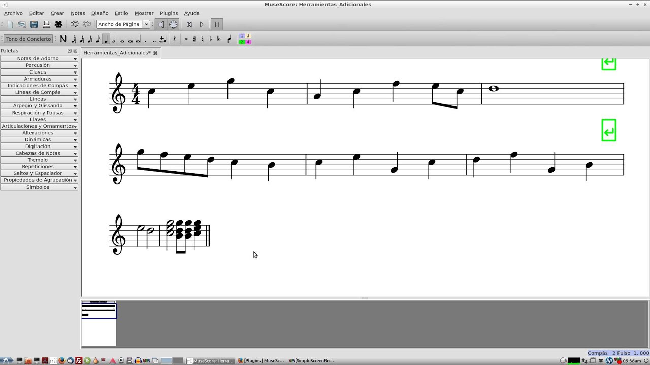 Tutorial de MuseScore, Parte 10: Herramientas Adicionales (Color ...