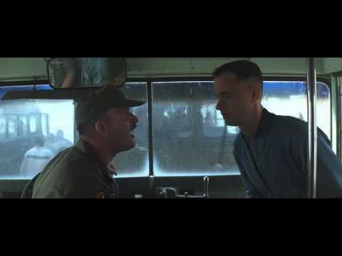 Forrest Gump vs Army Bus Driver - YouTube