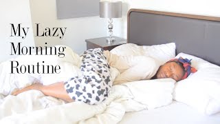 MY LAZY MORNING ROUTINE +MORNING WORK OUT!