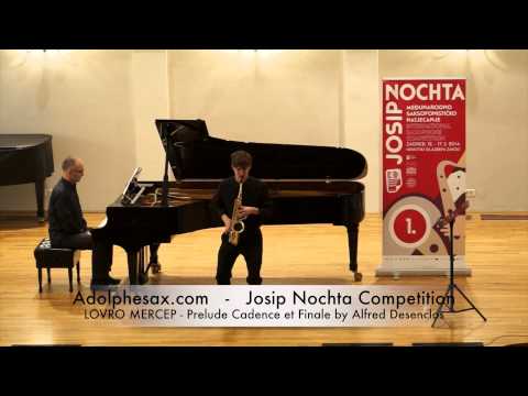 Josip Nochta Competition LOVRO MERCEP Prelude Cadence et Finale by Alfred Desenclos
