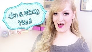 HAUL - dm und Ebay | Collchen14