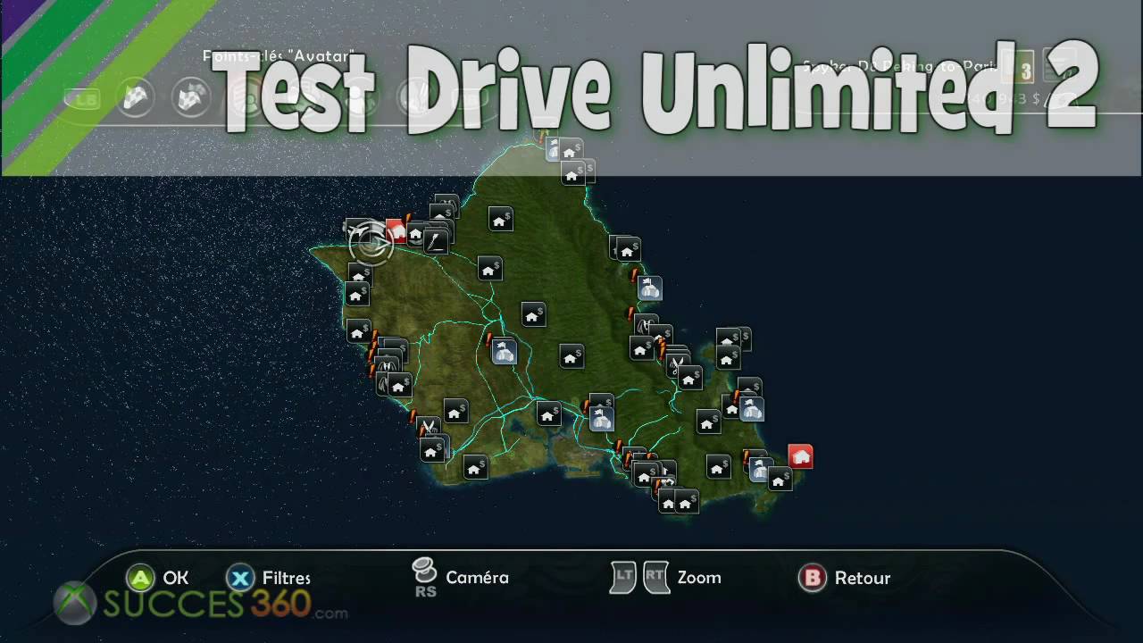 test drive unlimited 2 tuner locations