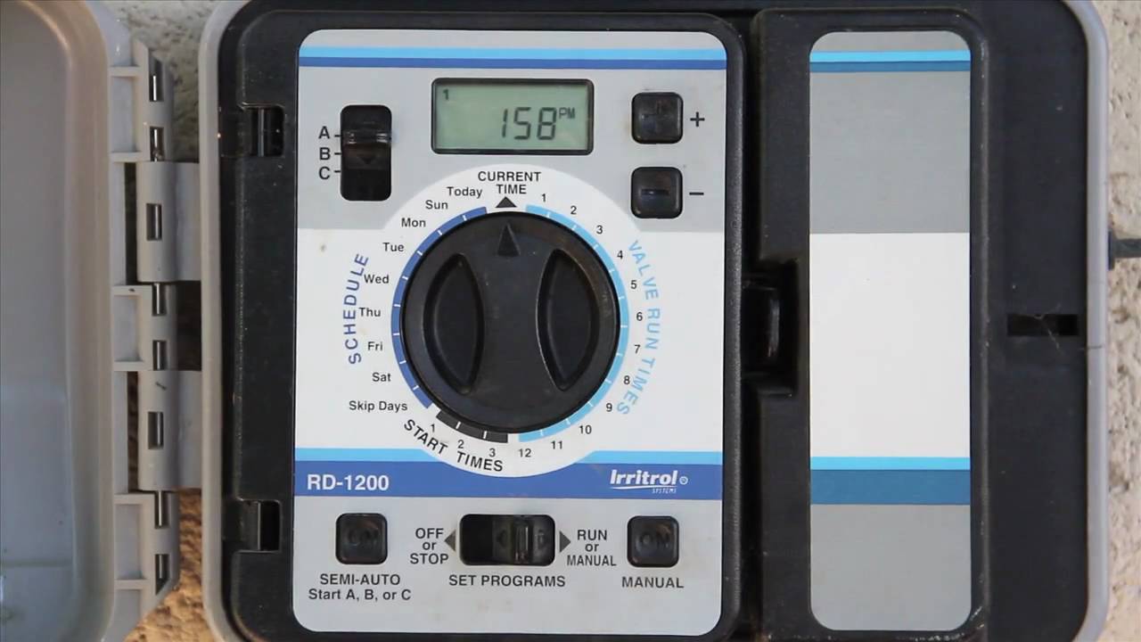 Webbtraining1 - Raindial Irrigation Timer - YouTube