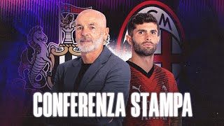 Newcastle-Milan | Mister Pioli e Christian Pulisic in conferenza | #championsleague