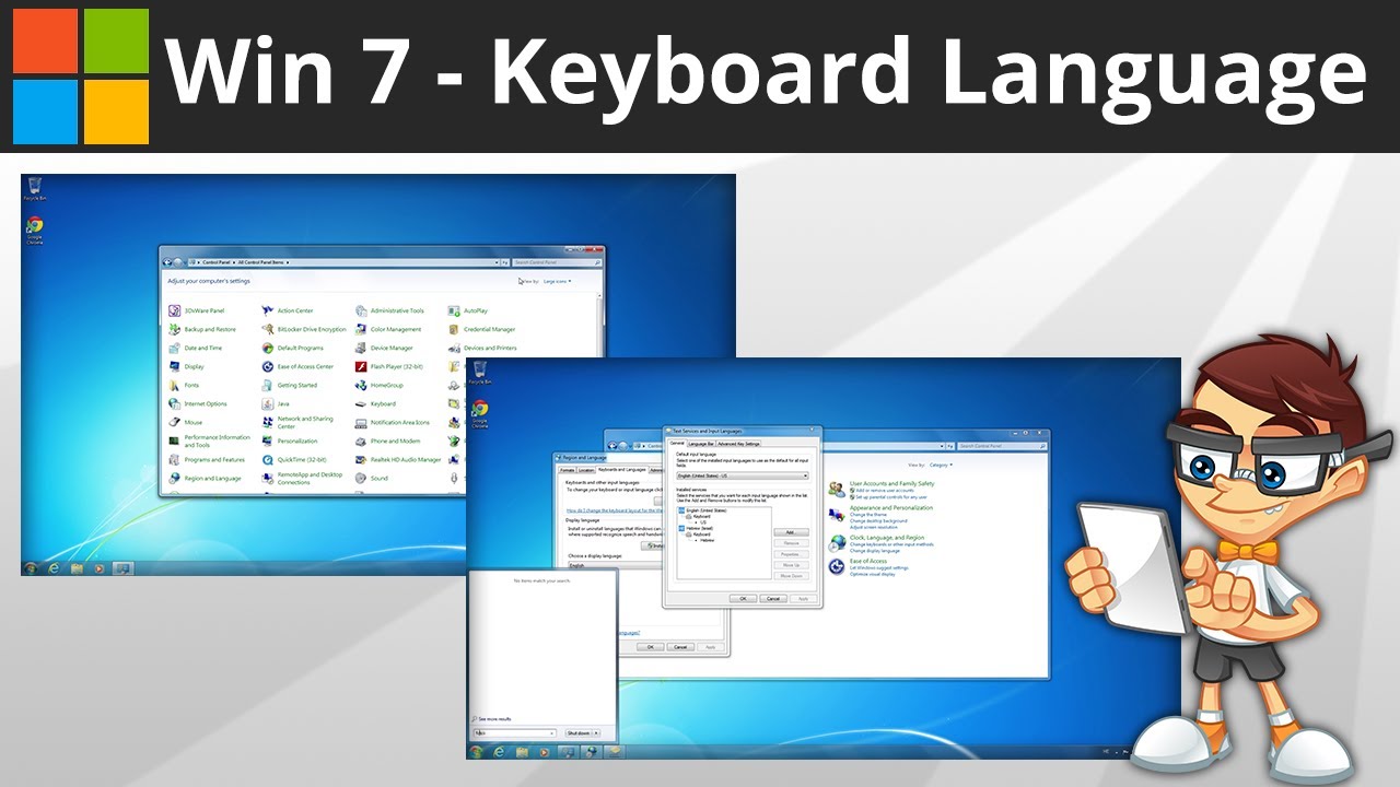 Keyboard Layout Not Changing Windows 7 | windows 7 changing keyboard language and layout youtube Keyboard Layout Not Changing Windows 7 | windows 7 changing keyboard language and layout youtube