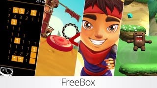 FreeBox #4 - Domo Jump, Ninja Run, Minesweeper, Frisbee Forever 2