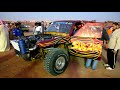 Sand drag race with HUGE turbos!