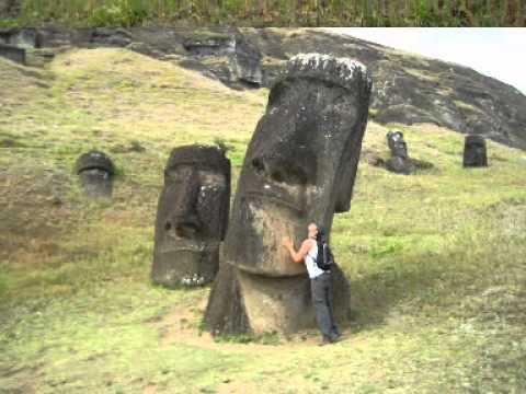 The Moai statues of Rapa Nui