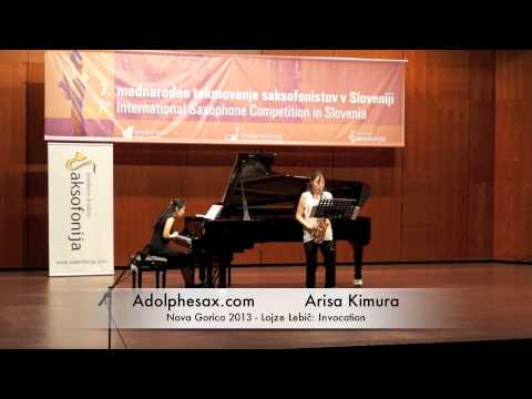Arisa Kimura - Nova Gorica 2013 - Lojze Lebi? Invocation