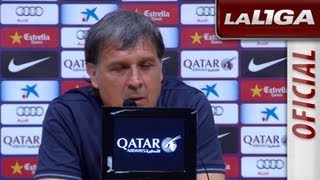 Rueda de Prensa de Tata Martino tras el FC Barcelona (7-0) Levante UD  - HD