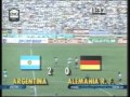 Argentina 3 Alemania 2 (Relato Victor Hugo) Mundial Mexico 1986 Argentina Campeon