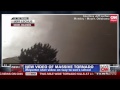 Dad drives through storm to get son as tornado hits