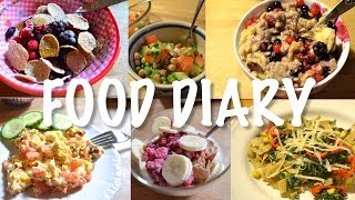 FOOD DIARY!! - Eine Woche, MEINE Ernährung